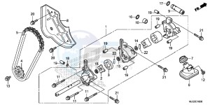 GL1800BE F6B Bagger - GL1800BE UK - (E) drawing OIL PUMP