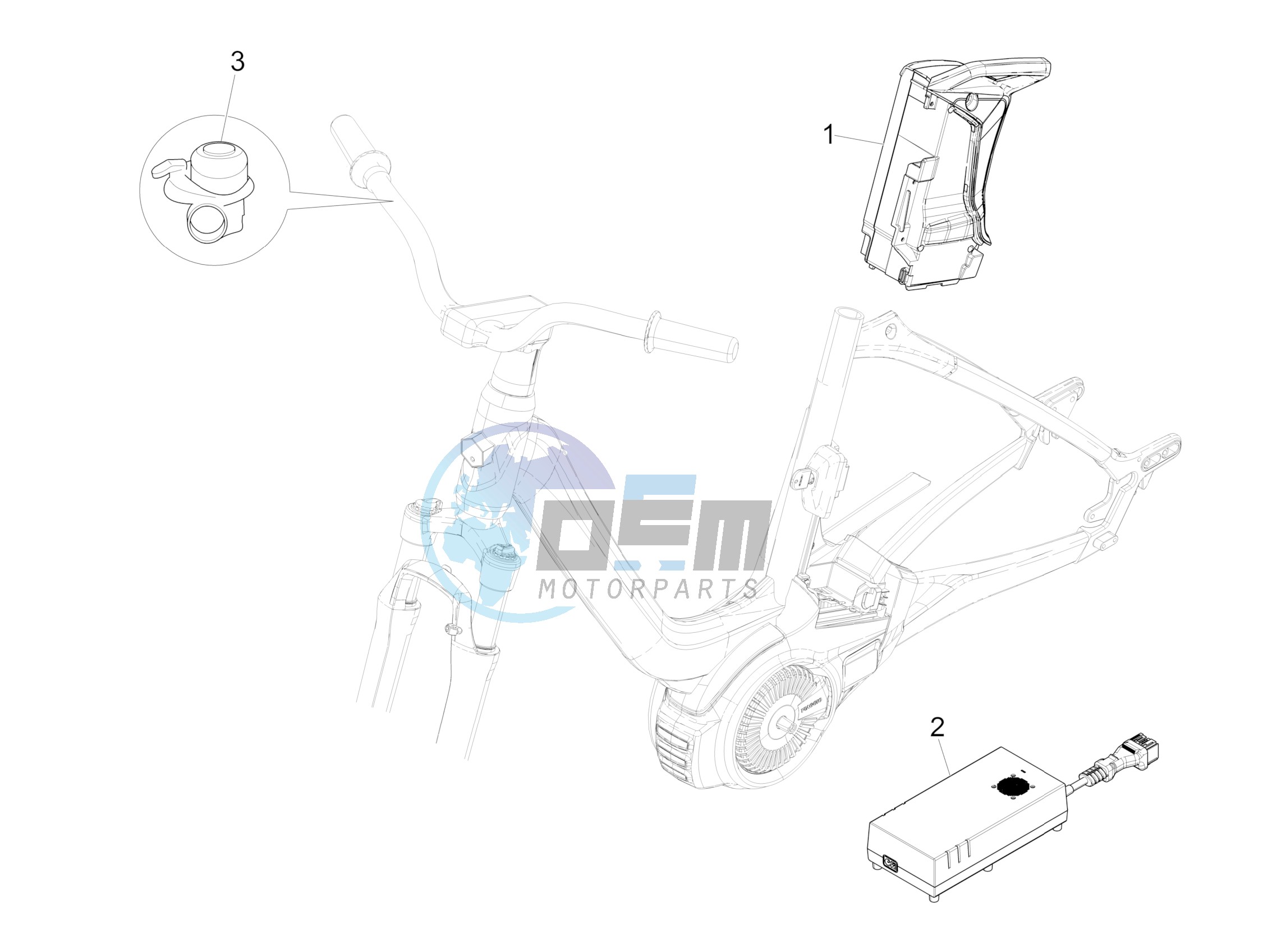 Remote control switches - Battery - Horn