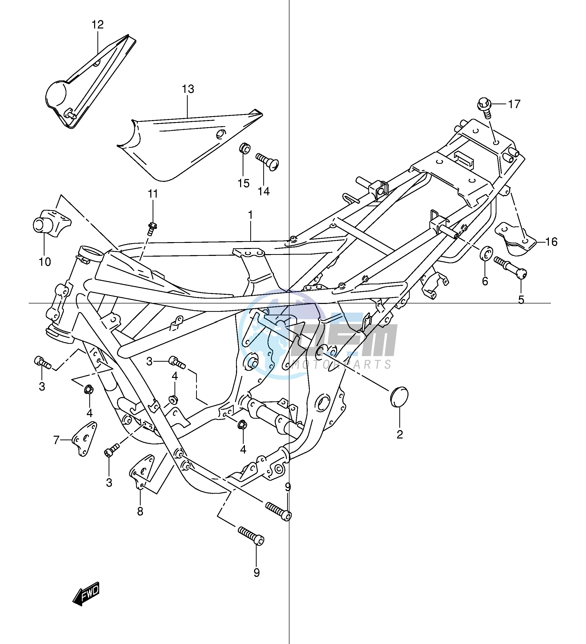 FRAME (MODEL Y K1)