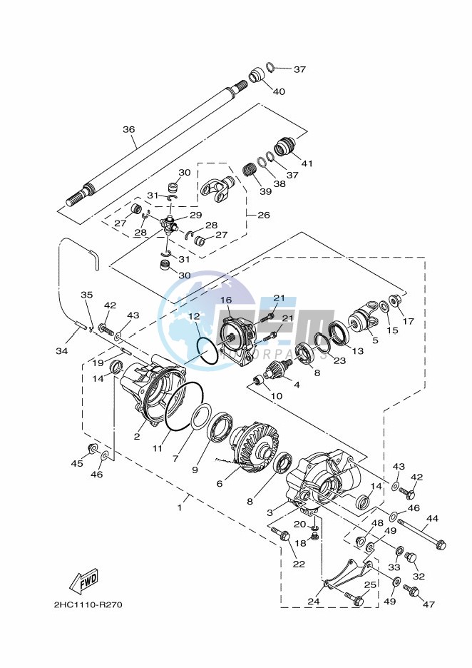 FRONT DIFFERENTIAL