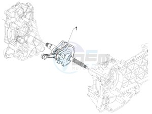 GTS 250 ie China drawing Crankshaft