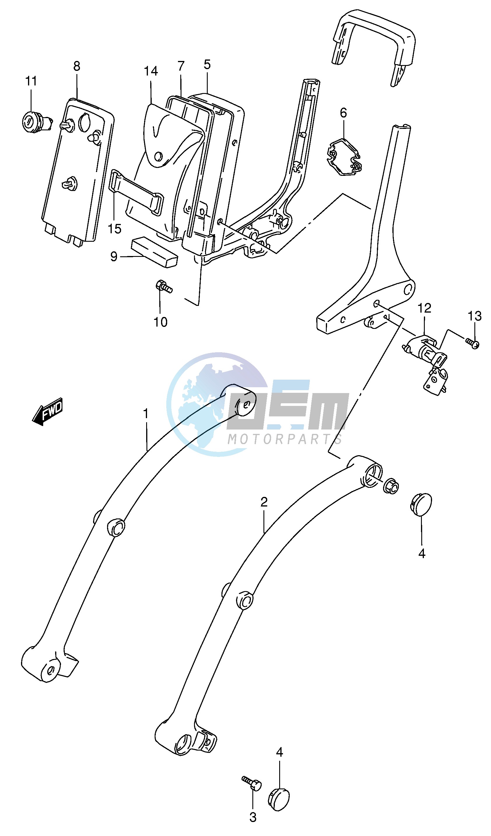 FRAME HANDLE GRIP (MODEL K4)