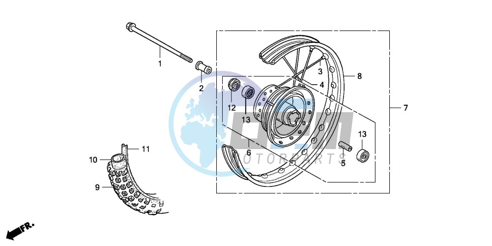 FRONT WHEEL