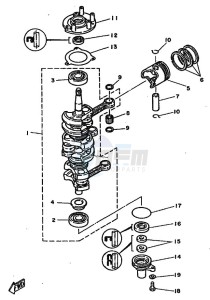 40H drawing CRANKSHAFT--PISTON