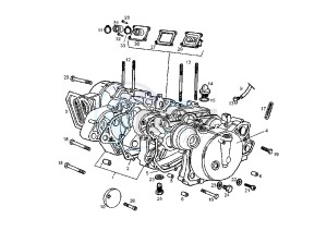 GPR NUDE - 50 cc drawing CRANKCASE