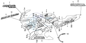 CBR600SE drawing STRIPE (CBR600FS)