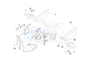 Nexus 500 e3 (UK) UK drawing Head lamp - Turn signal lamps