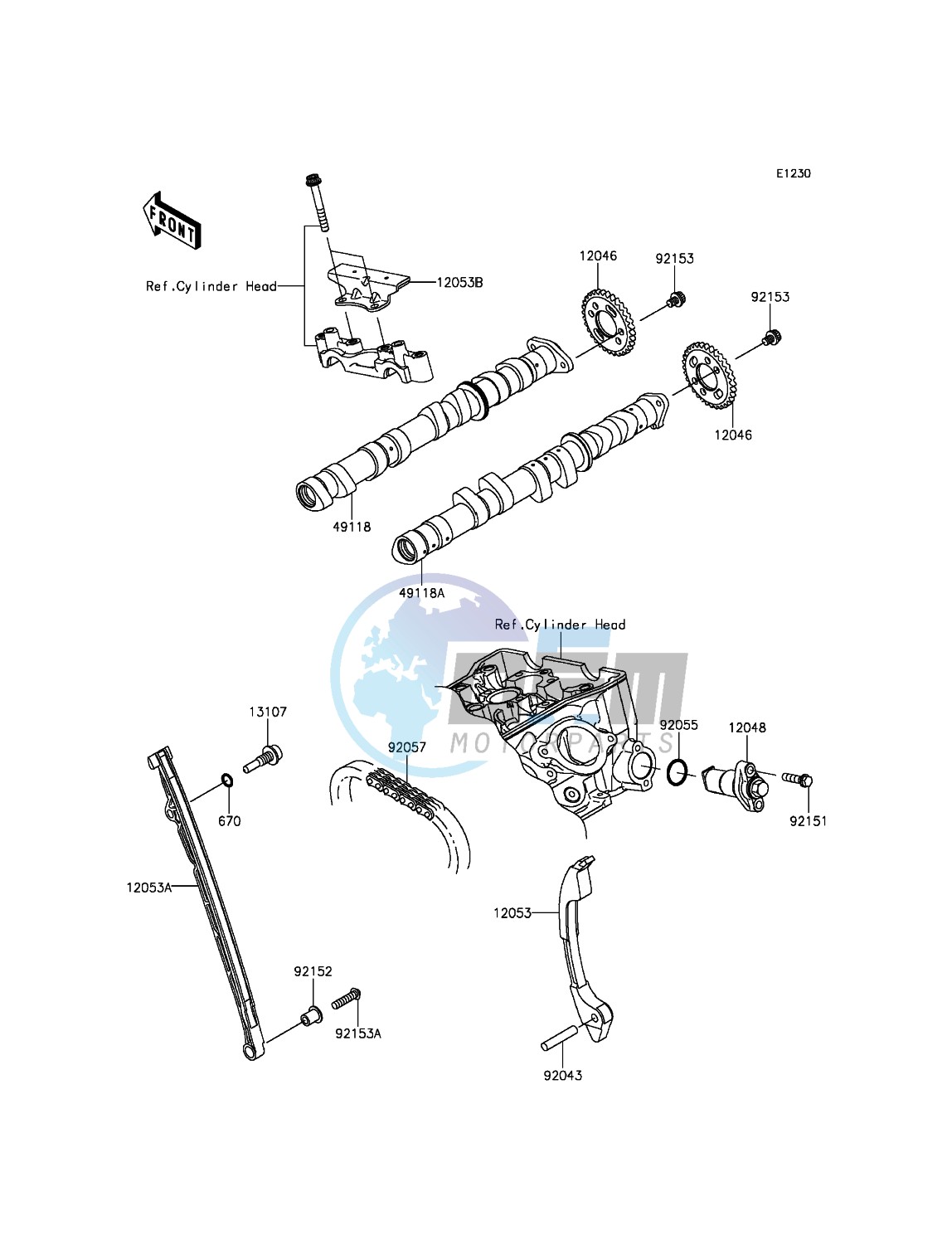 Camshaft(s)/Tensioner