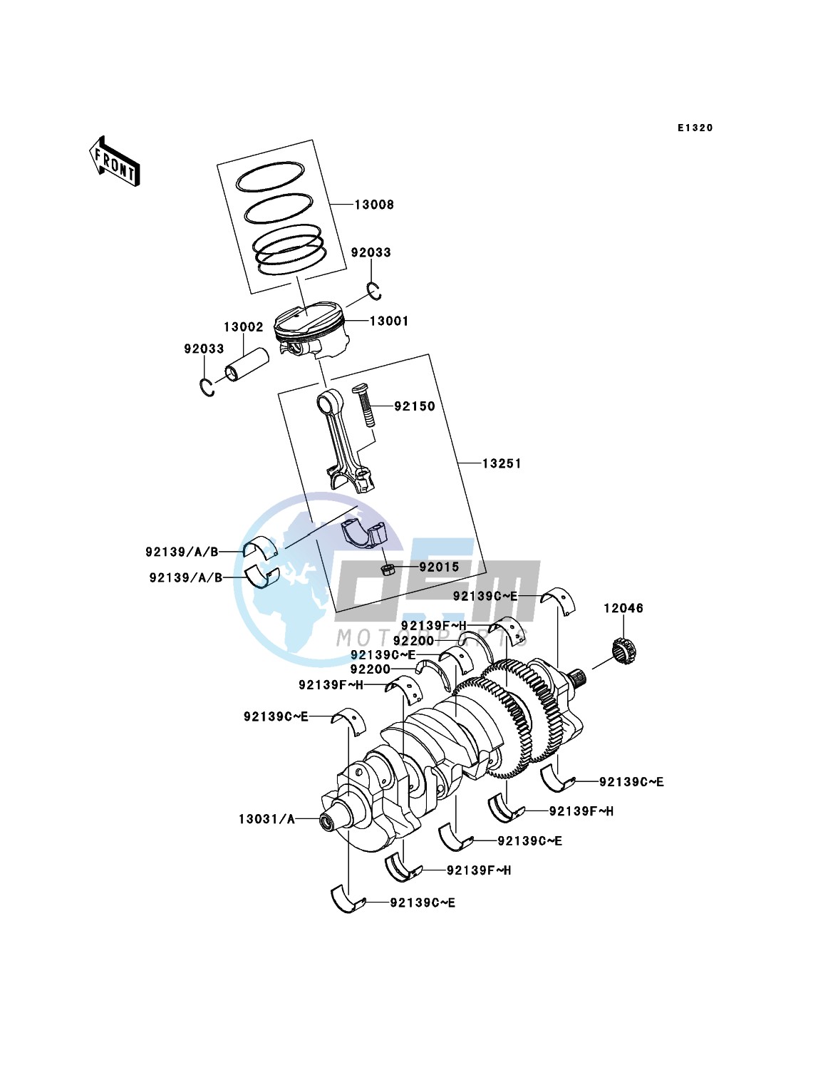 Crankshaft/Piston(s)