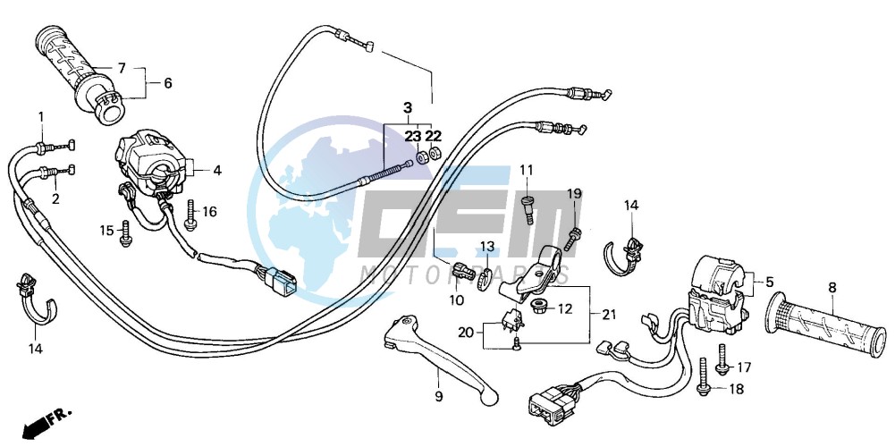 HANDLE LEVER/SWITCH/CABLE