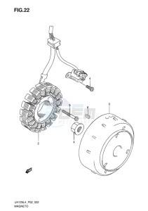 UH125 BURGMAN EU drawing MAGNETO