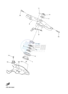 YZF-R6 600 R6 (1JSG 1JSH) drawing STEERING