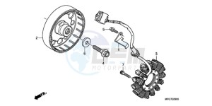 CB600FA39 UK - (E / ABS MKH ST) drawing GENERATOR