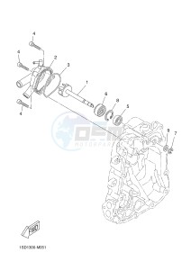 YP400R X-MAX 400 X-MAX (1SD7 1SD7 1SD7) drawing WATER PUMP