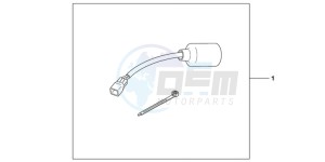 VFR1200XC drawing QUARTET HARNESS