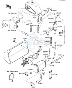 VN 1500 A [VULCAN 88] (A1-A5) [VULCAN 88] drawing CANISTER