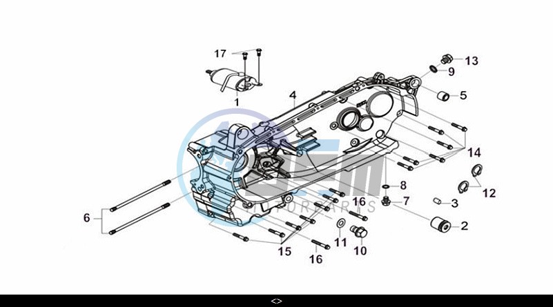 L CRANK CASE COMP