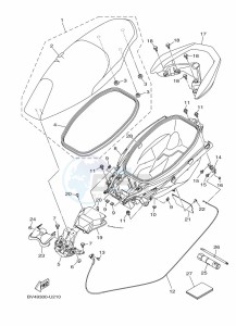 GPD150-A NMAX 150 (BV4D) drawing SEAT