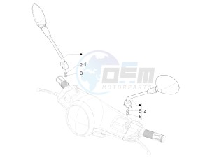 PRIMAVERA 50 4T-3VS E4 (EMEA) drawing Driving mirror/s