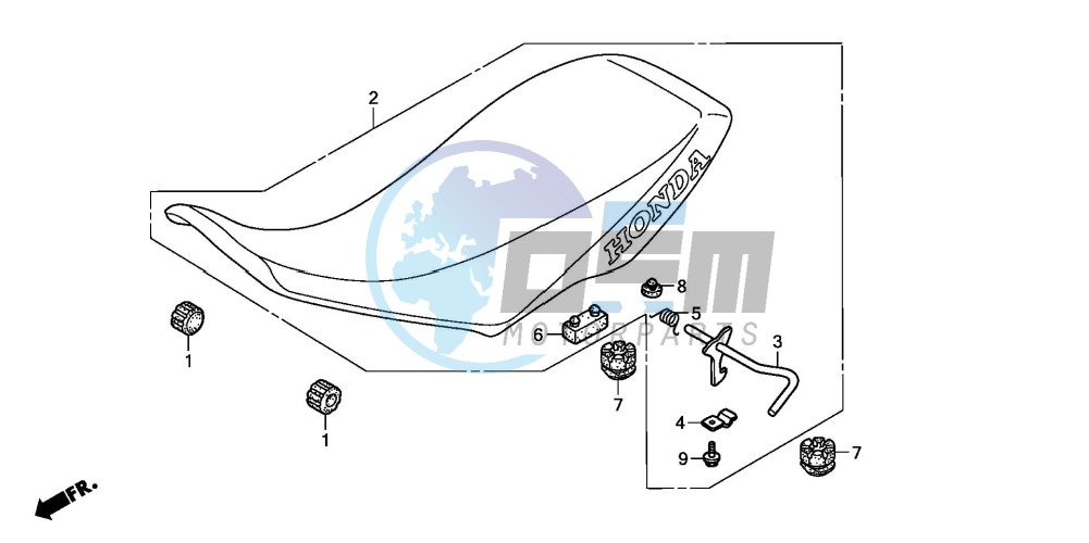 SEAT (TRX250EX6/7/8)