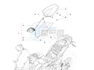 CAPONORD 1200 RALLY E3 ABS (NAFTA) drawing Saddle