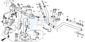 NT700V drawing HANDLE PIPE/TOP BRIDGE