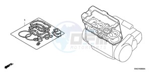 CBR1000RR9 France - (F / CMF TRI) drawing GASKET KIT A