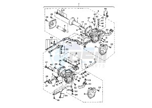 XV VIRAGO 535 drawing CARBURETOR