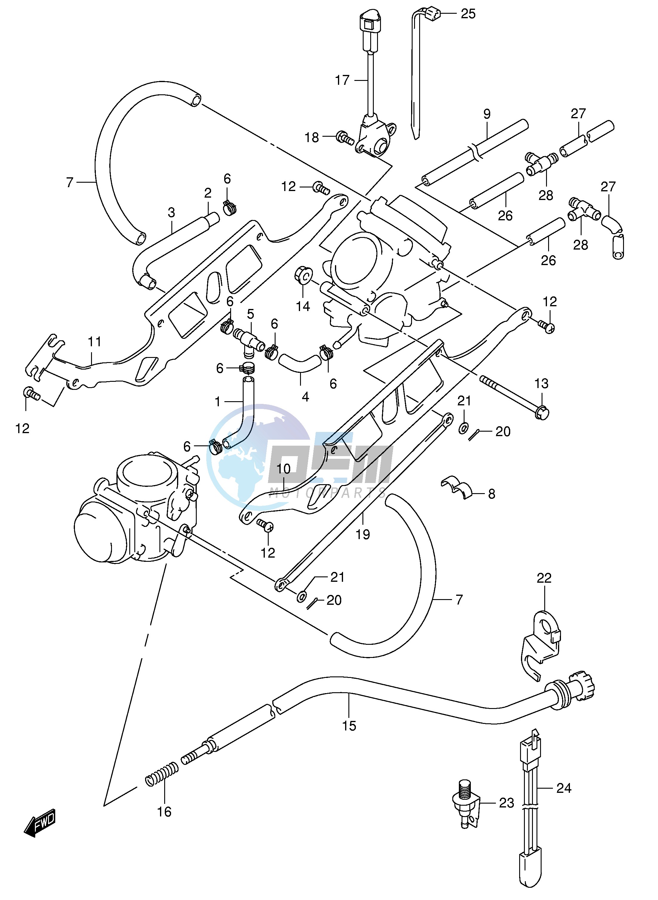 CARBURETOR FITTINGS