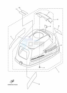 F2-5AMHS drawing FAIRING-UPPER