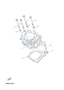 XT660Z (ABS) TENERE ABS (2BE2 2BE2 2BE2) drawing CYLINDER