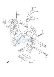 DF 140 drawing Clamp Bracket