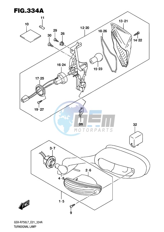 TURNSIGNAL LAMP