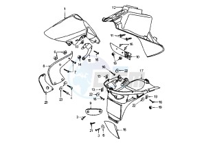 X–FIGHT - 50 cc drawing FENDER