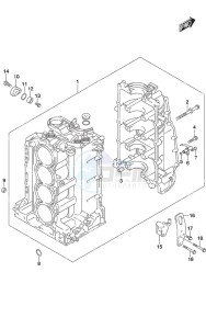 DF 175A drawing Cylinder Block