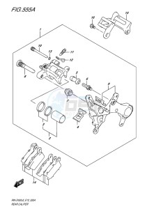 RM-Z450 EU drawing REAR CALIPER