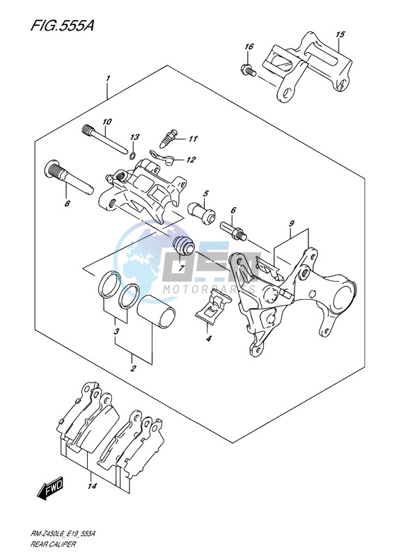 REAR CALIPER