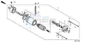 VFR800FH 2ED - (2ED) drawing WATER PUMP/CLUTCH SLAVE CYLINDER