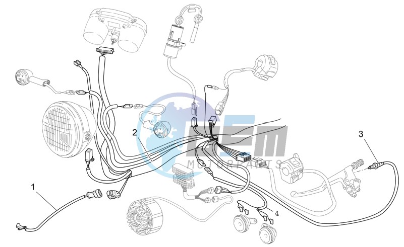 Front electrical system