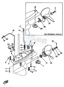 115B drawing PROPELLER-HOUSING-AND-TRANSMISSION-2