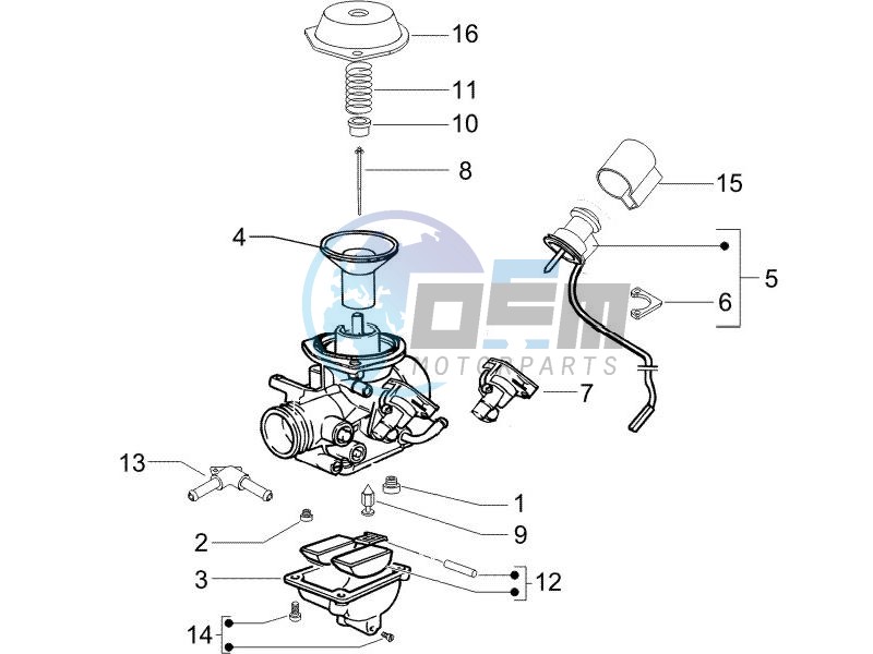 Carburetors components