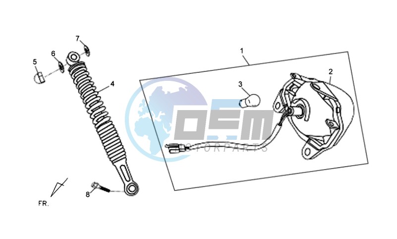 TAIL LIGHT - REAR SUSPENSION