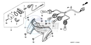 NT700VAA Europe Direct - (ED / ABS) drawing TAILLIGHT