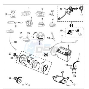 TWEET 50 A drawing ELECTRIC PART