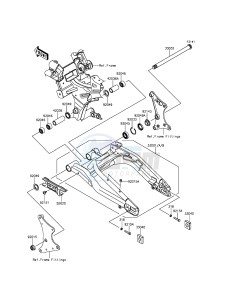 ER-6N_ABS ER650FGF XX (EU ME A(FRICA) drawing Swingarm