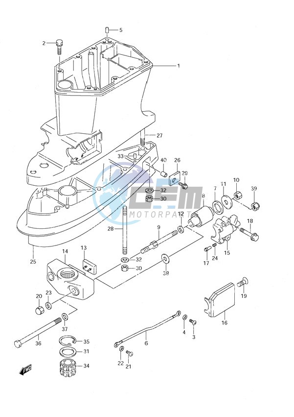 Driveshaft Housing