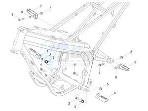 SX 50 E4 (EMEA) drawing Foot rests