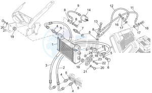 MGS-01 Corsa 1200 1380 drawing Oil radiator