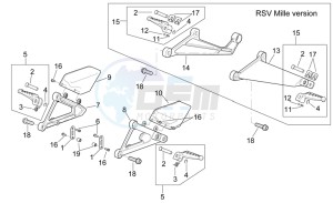 RSV 2 1000 drawing Foot rests