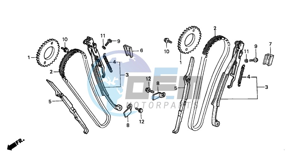 CAM CHAIN/TENSIONER